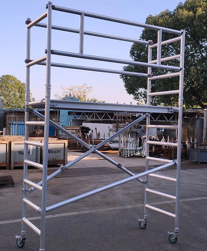 Andamio móvil de aluminio